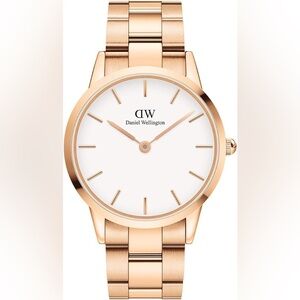 Daniel Wellington Iconic Link Rose Gold Watch